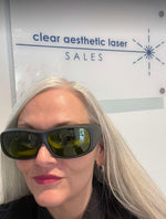 Clear Aesthetic Laser Operator Goggles
